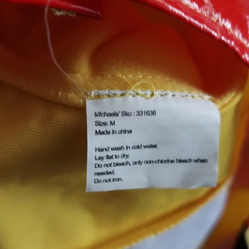 Michaels Dog Firefighter Halloween Costume Medium